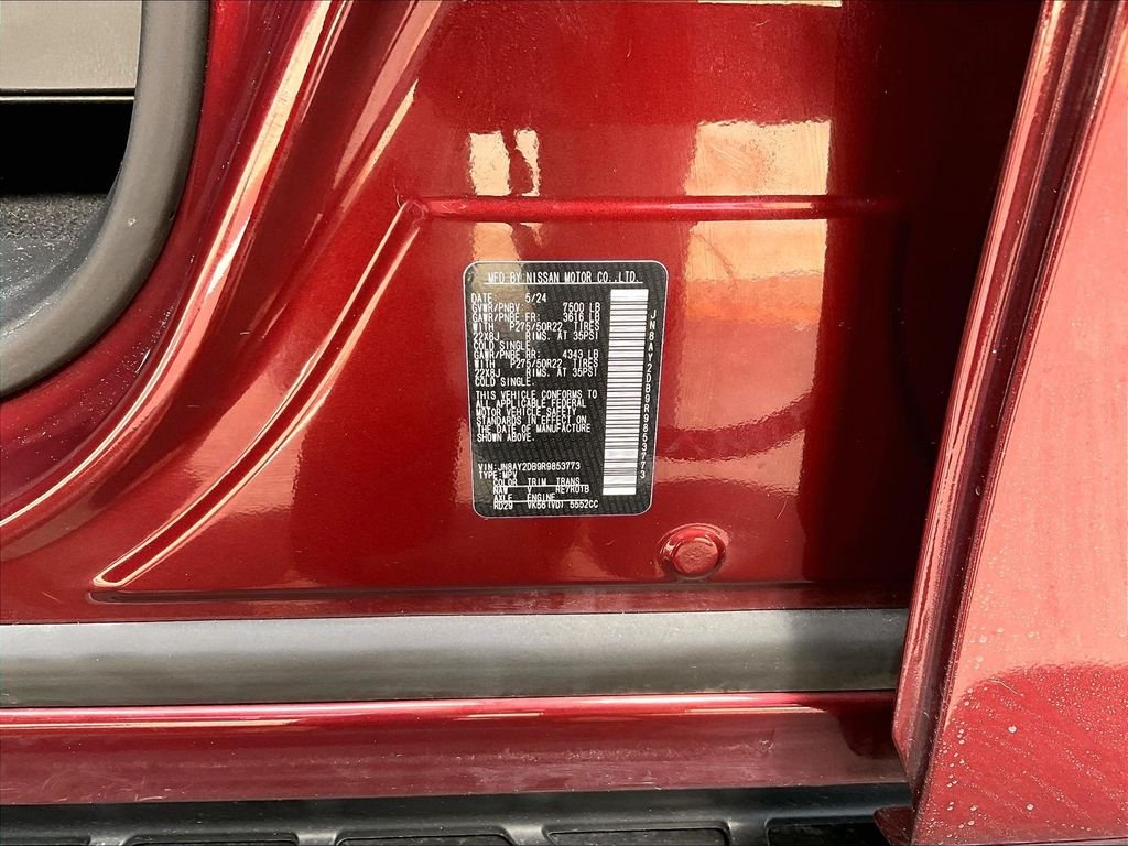 Used 2024 Red Nissan Platinum image 29