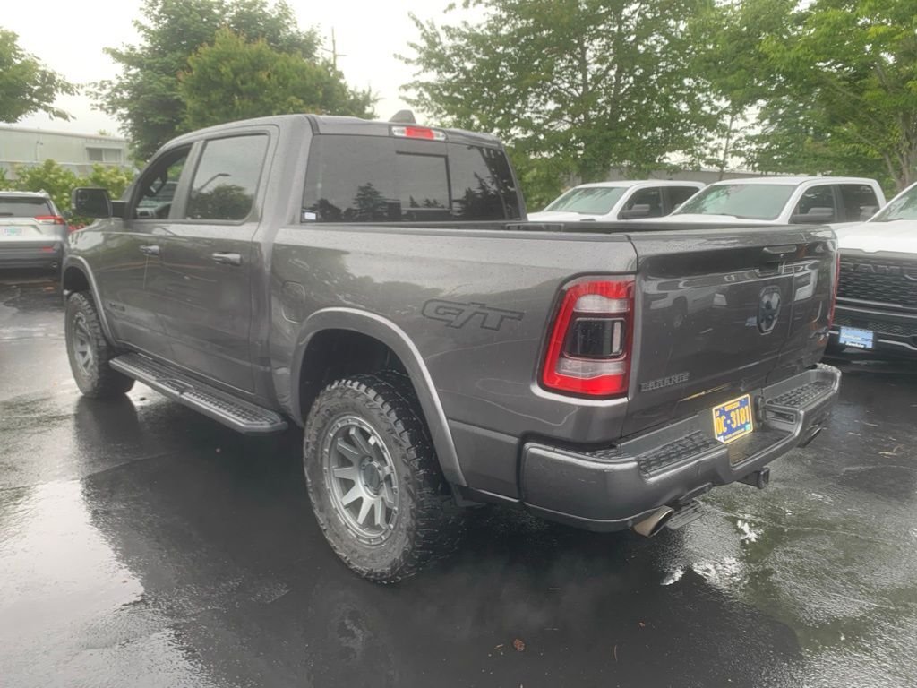 Used 2022 Granite Crystal Metallic Clearcoat Ram Laramie image 1