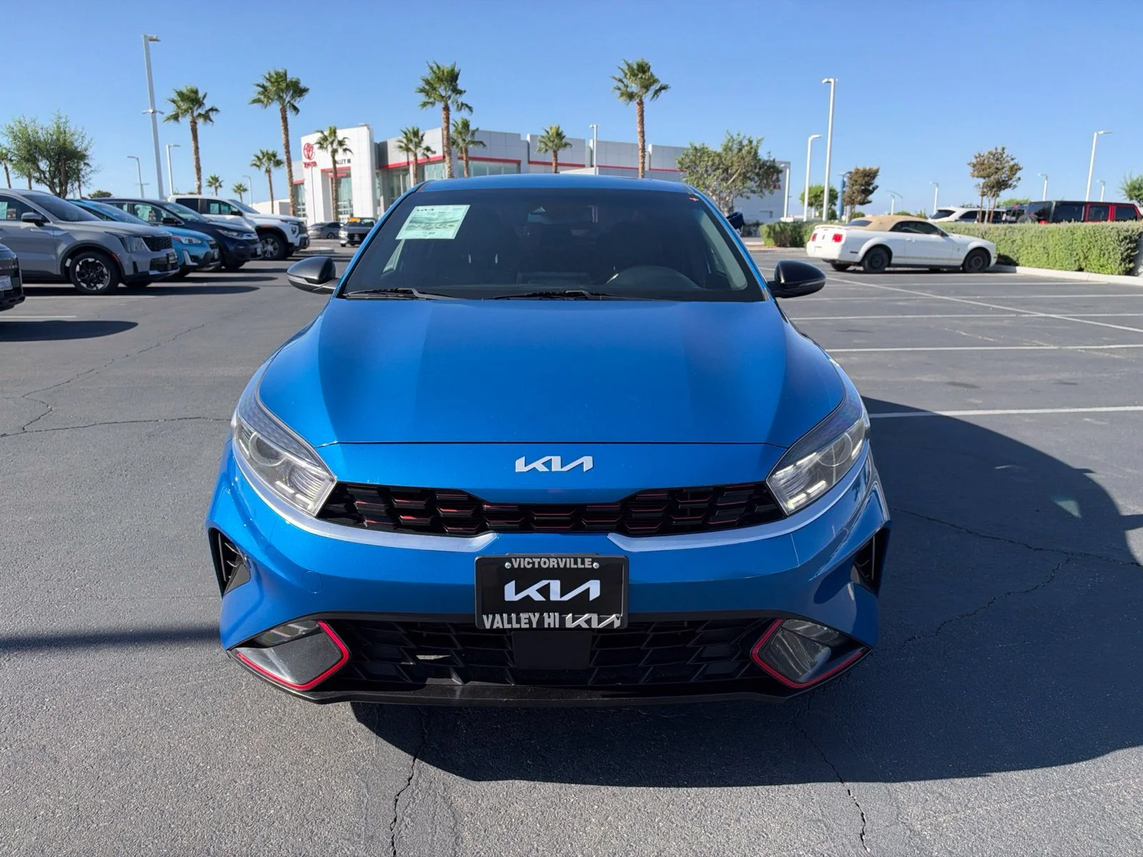 Used 2023 Sporty Blue Kia GT-Line image 4