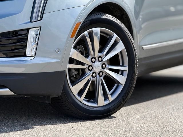 Used 2023 Silver Metallic Cadillac Premium Luxury image 2