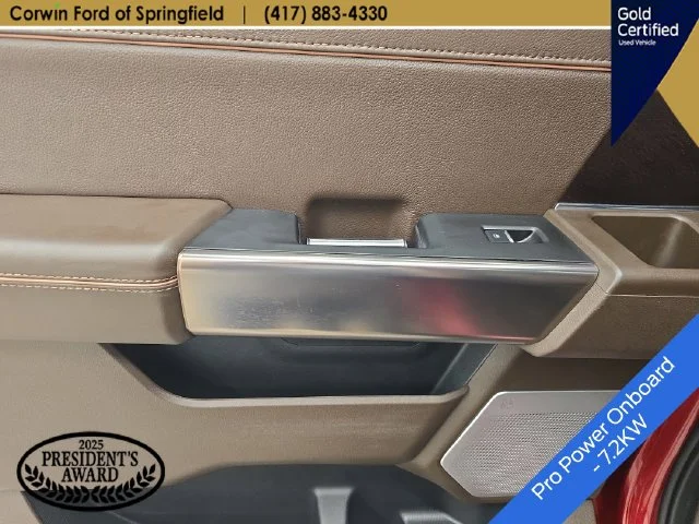 Used 2023 Rapid Red Metallic Tinted Clearcoat Ford King Ranch image 21