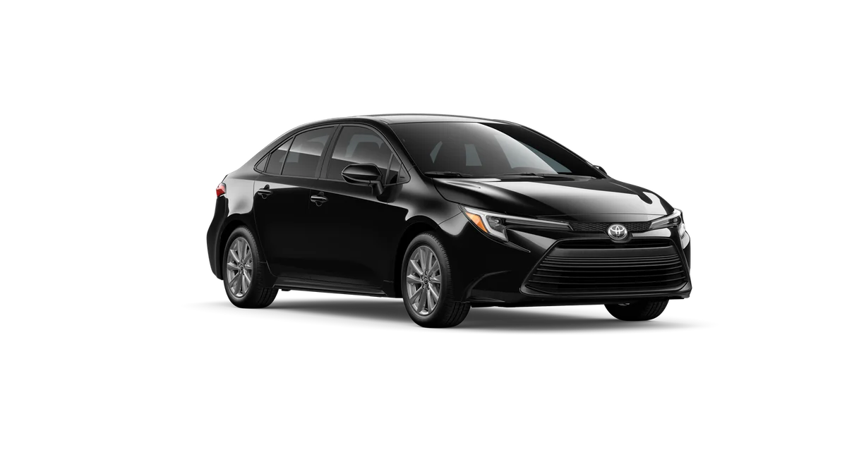 New 2026 Midnight Black Metallic Toyota Hybrid LE image 40