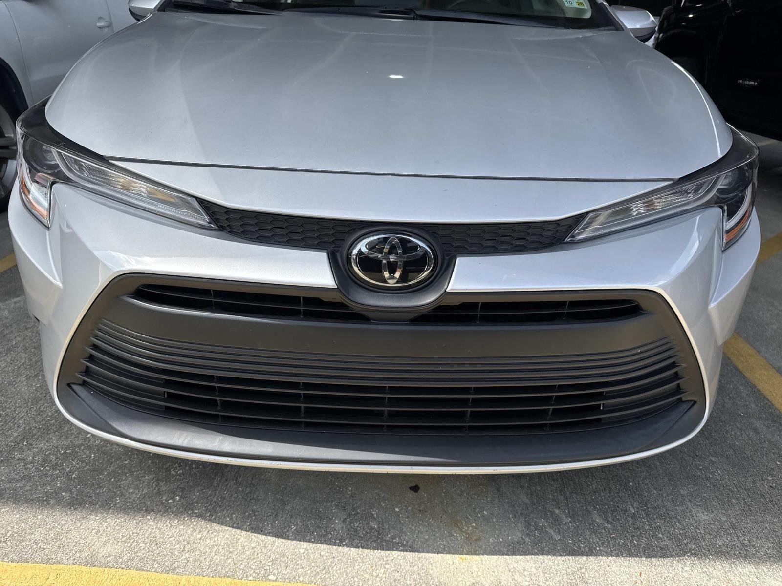Used 2024 Classic Silver Metallic Toyota LE image 12