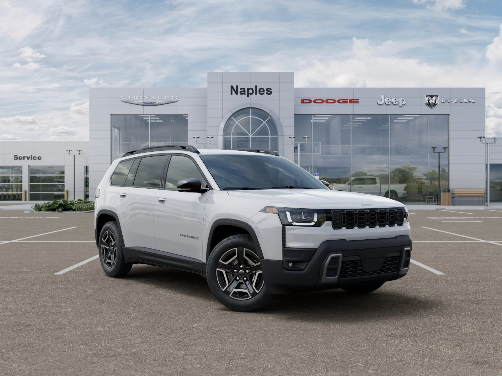 New 2026 Bright White Clear-Coat Exterior Paint Jeep Limited image 31