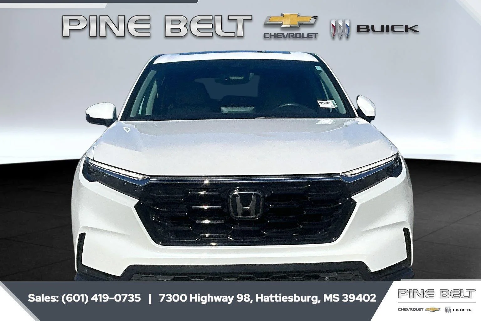 Used 2024 Platinum White Pearl Honda EX-L image 3