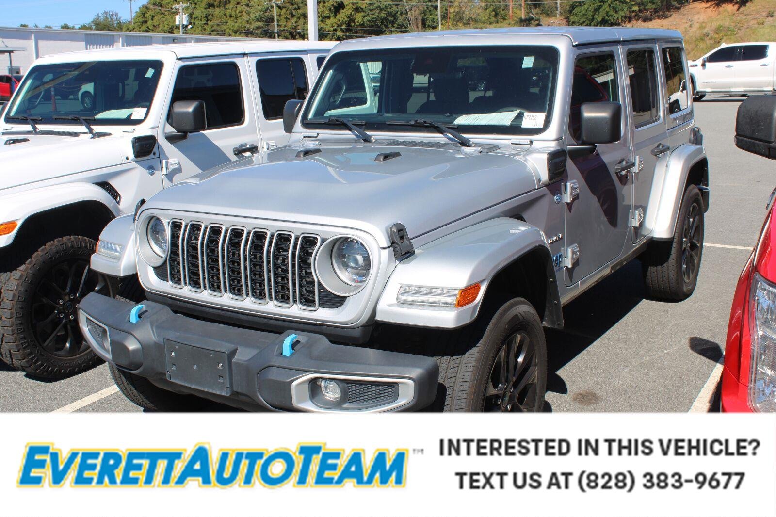 Used 2024 Silver Zynith Clearcoat Jeep Sahara image 1