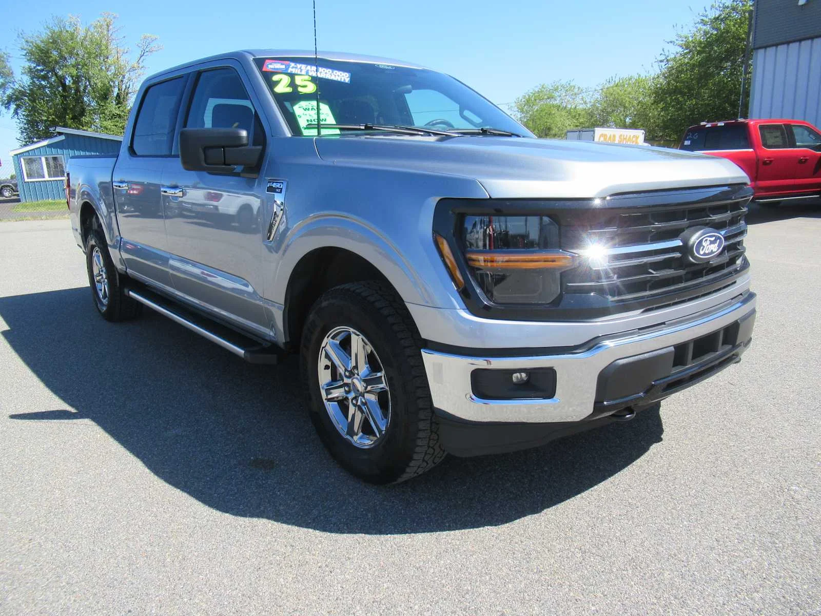 Certified Used 2025 Iconic Silver Ford XLT image 2