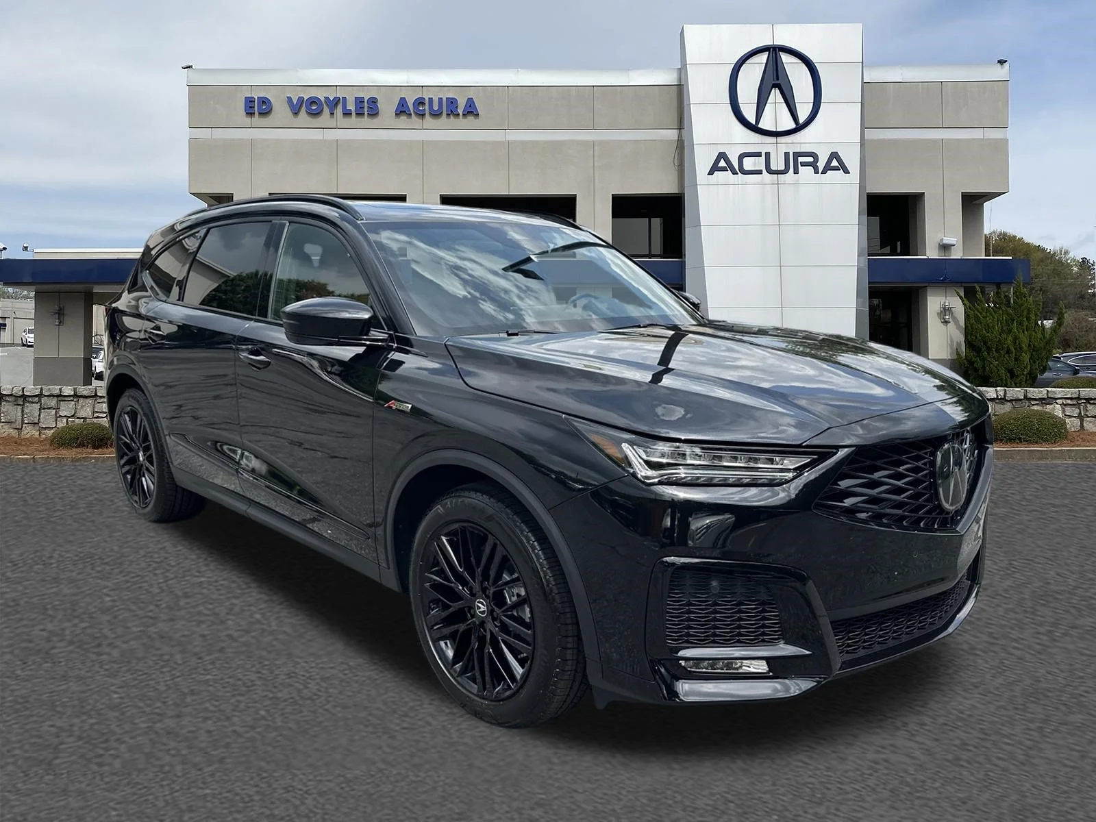 New 2026 Majestic Black Pearl Acura w/A-Spec Advance Package image 3