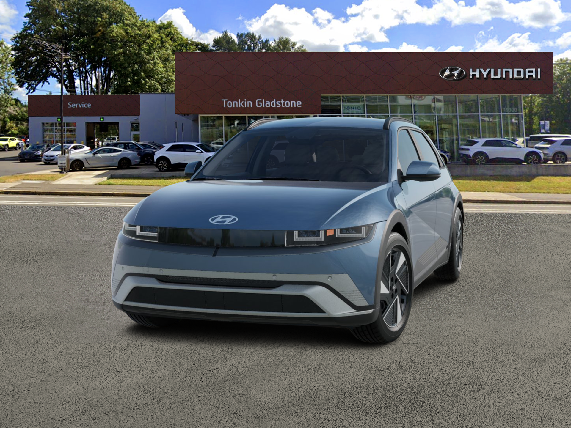 New 2027 Blue Hyundai SEL image 1