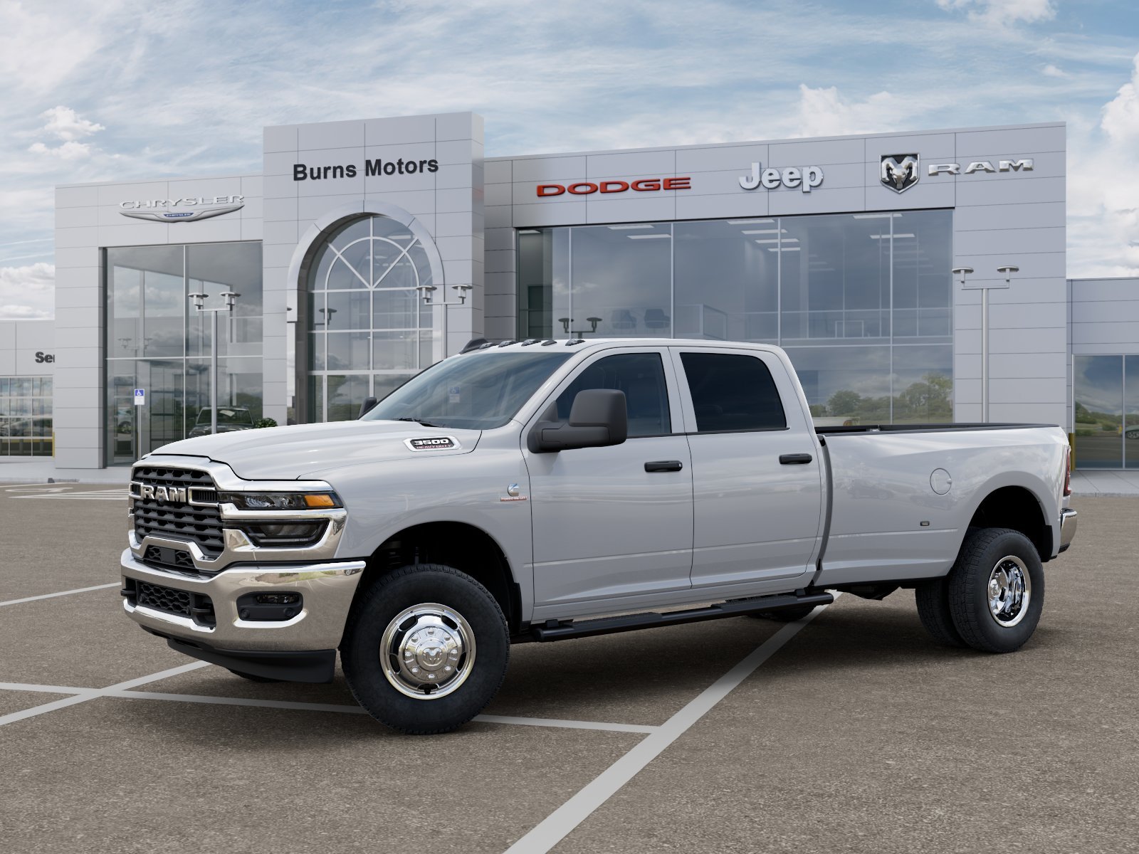 New 2026 Bright White Clear-Coat Exterior Paint Ram Tradesman Dually image 28