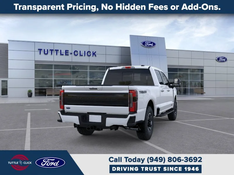 New 2026 Star White Metallic Tri-Coat Ford Platinum image 8