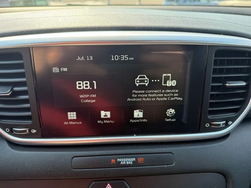 Used 2021 Red Kia LX image 12