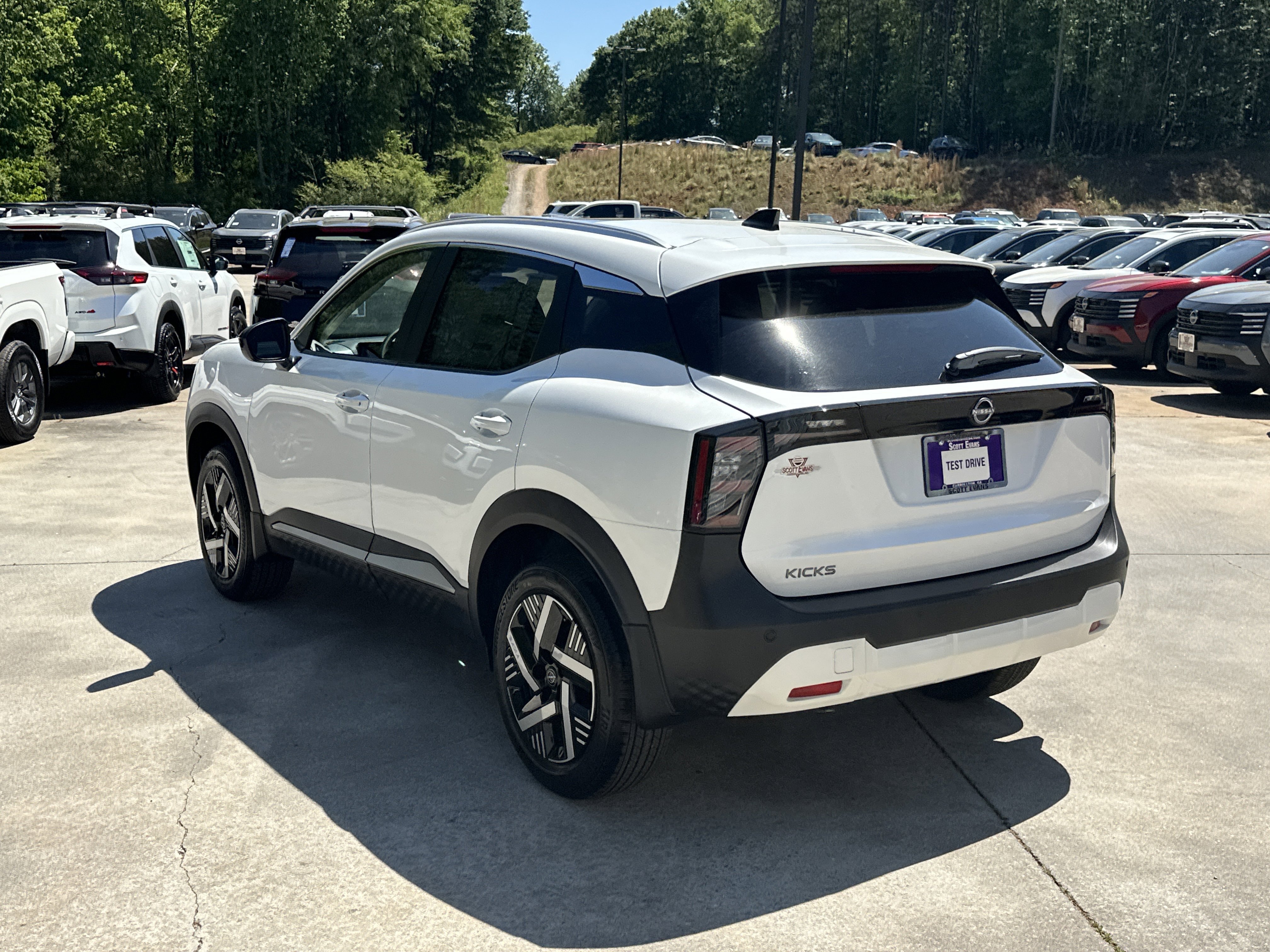 New 2026 Aspen White Tricoat Nissan SV image 6
