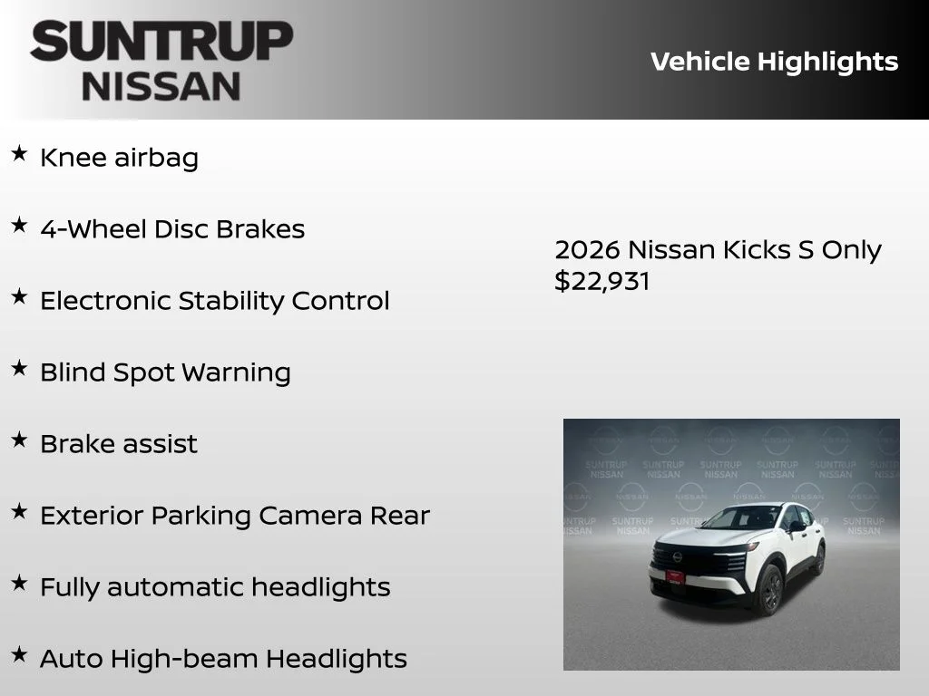 New 2026 White Nissan S image 23