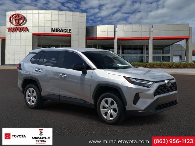 Certified Used 2025 Silver Toyota LE image 1