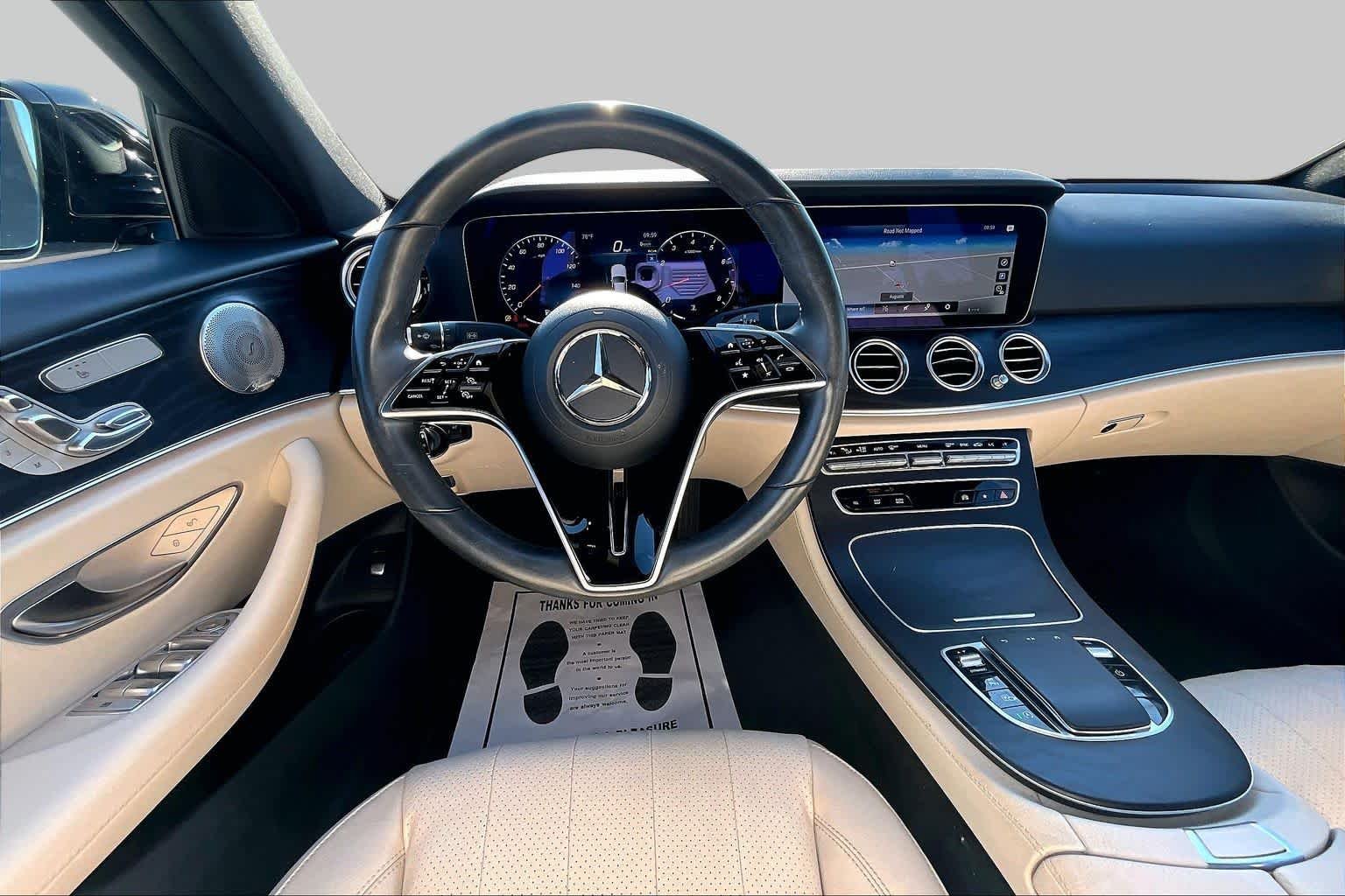 Certified Used 2023 Polar White Mercedes-Benz E 350 image 6