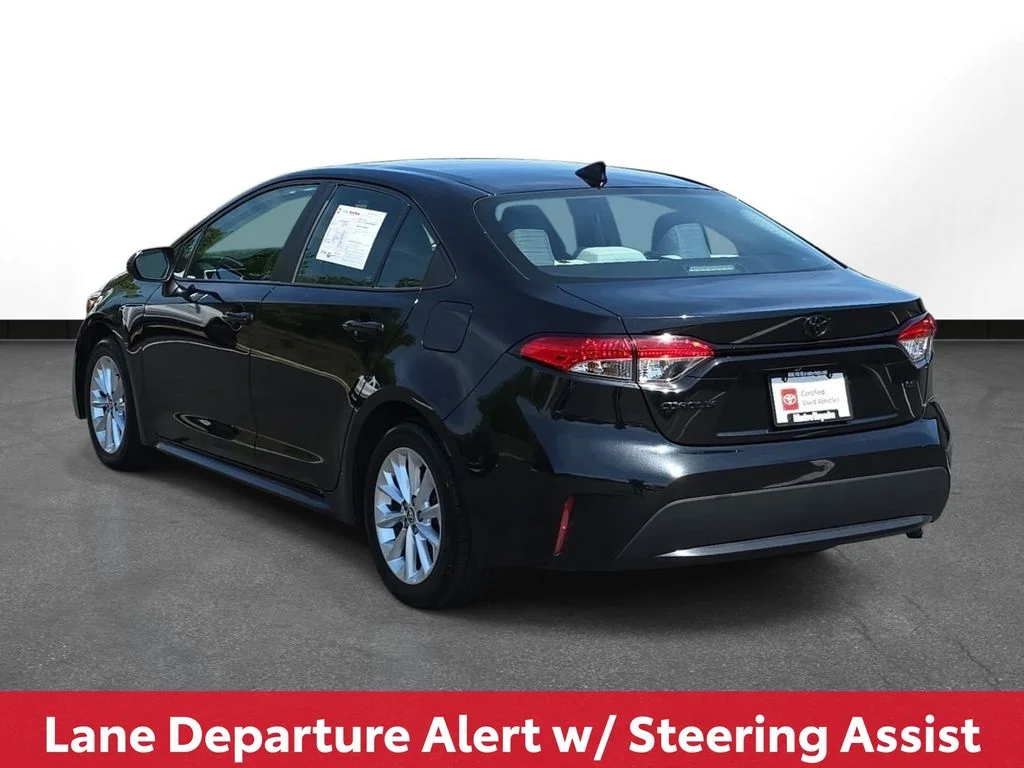 Certified Used 2020 Black Toyota LE image 9