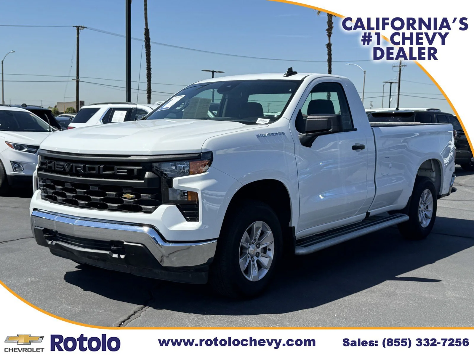 Used 2025 Summit White Chevrolet Work Truck image 3