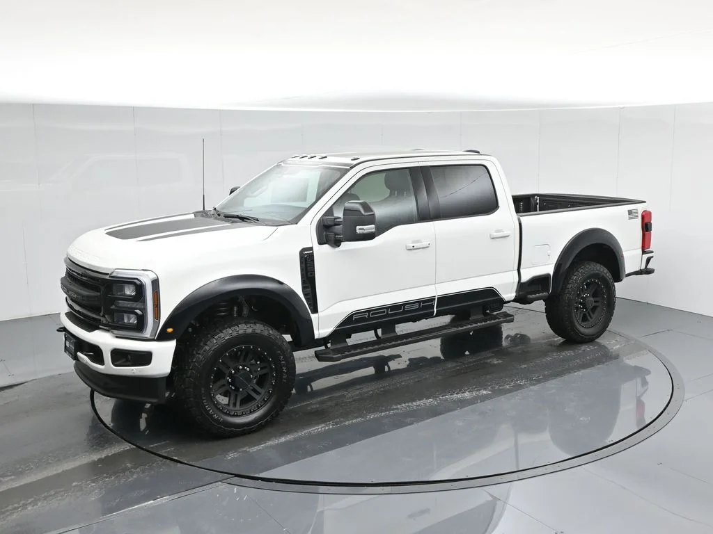 New 2026 Star White Metallic Tri-Coat Ford Lariat image 46