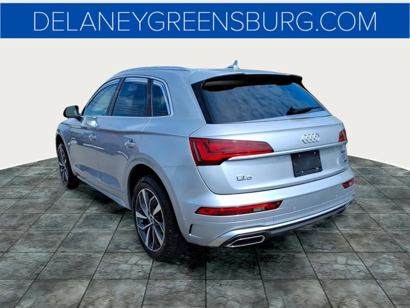 Used 2023 Florett Silver Metallic Audi quattro S line Prem Plus 45 TFSI image 5