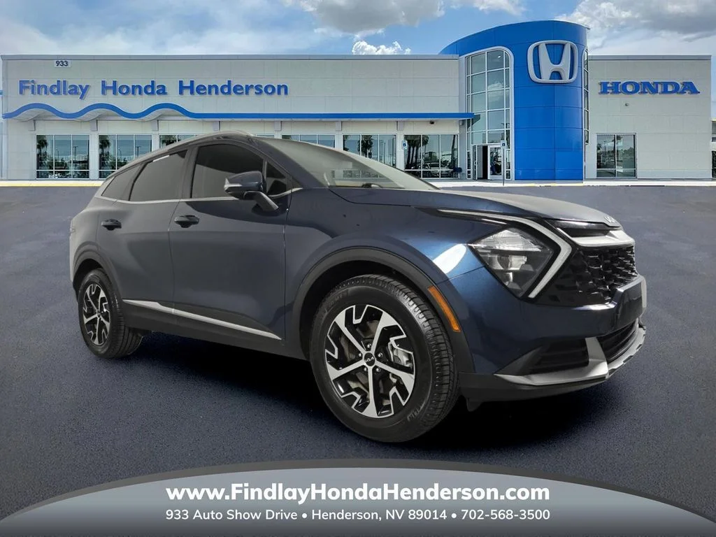 Used 2023 Blue Kia EX image 1