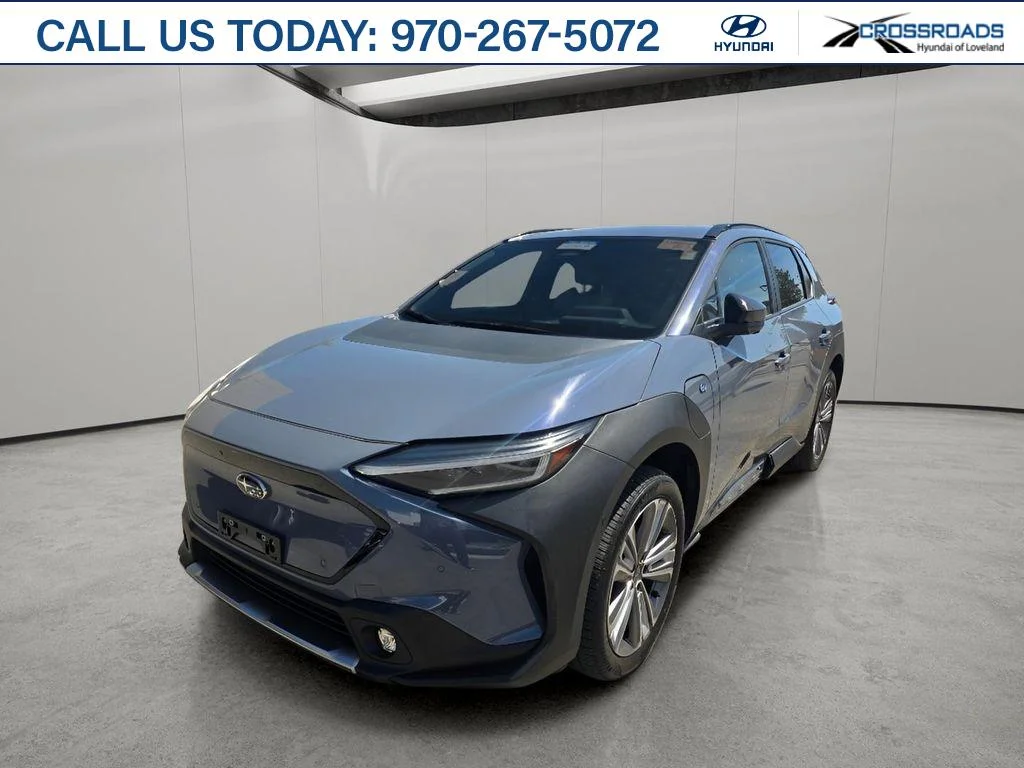 Used 2023 Harbor Mist Gray Pearl Subaru Limited image 1