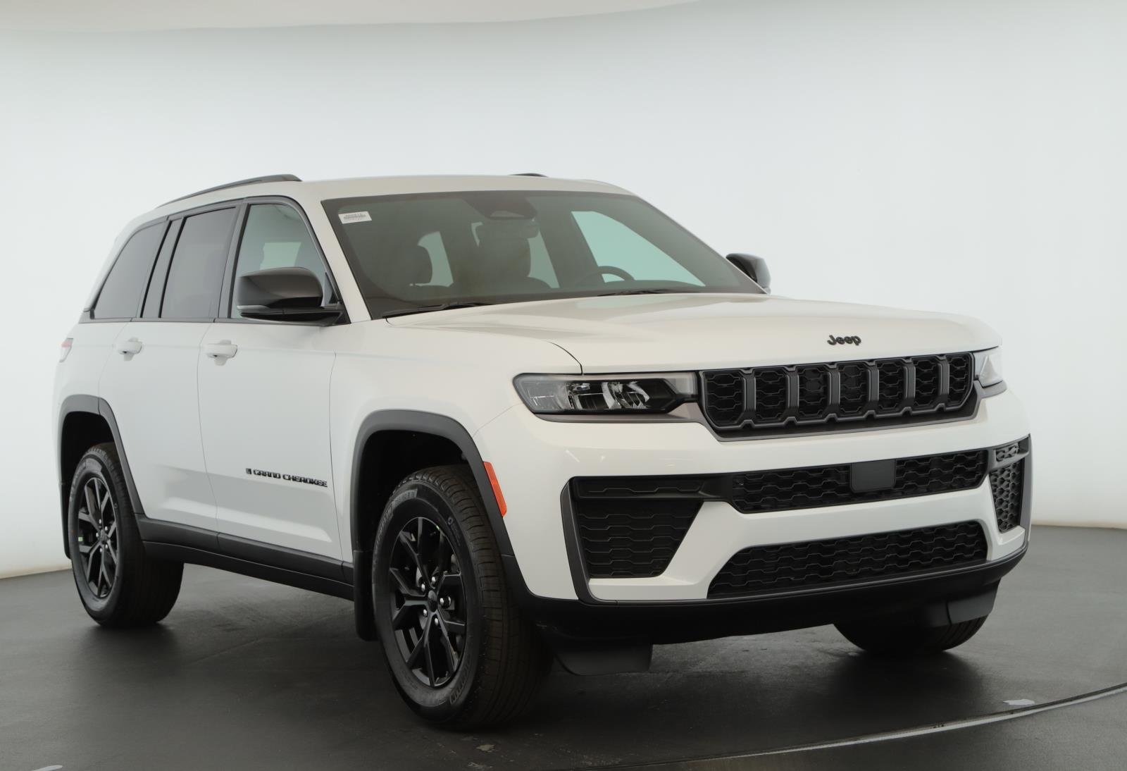 New 2026 Bright White Clear-Coat Exterior Paint Jeep Laredo Altitude 4x4 image 1