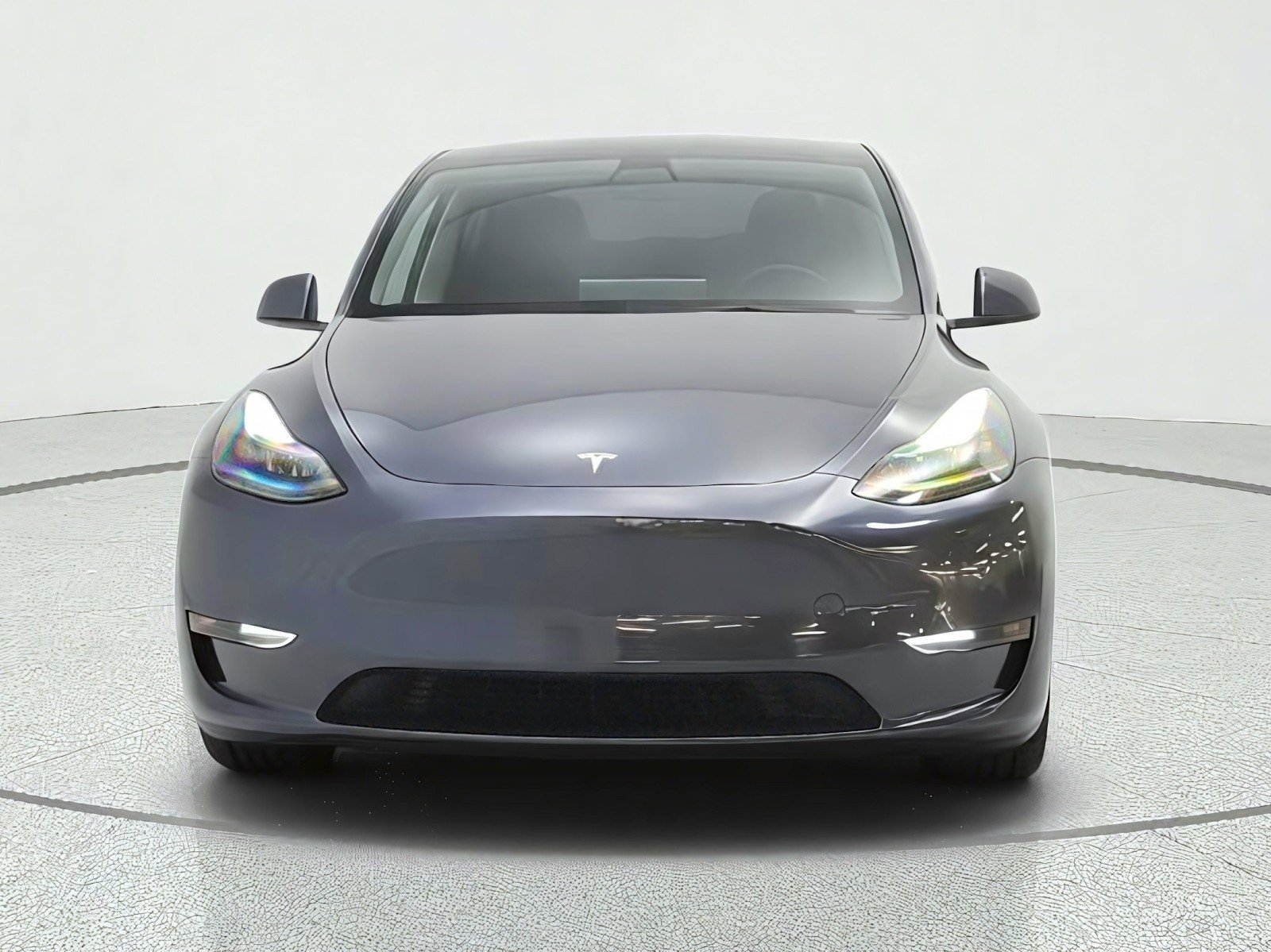 Used 2022 Midnight Silver Metallic Tesla Performance AWD image 2