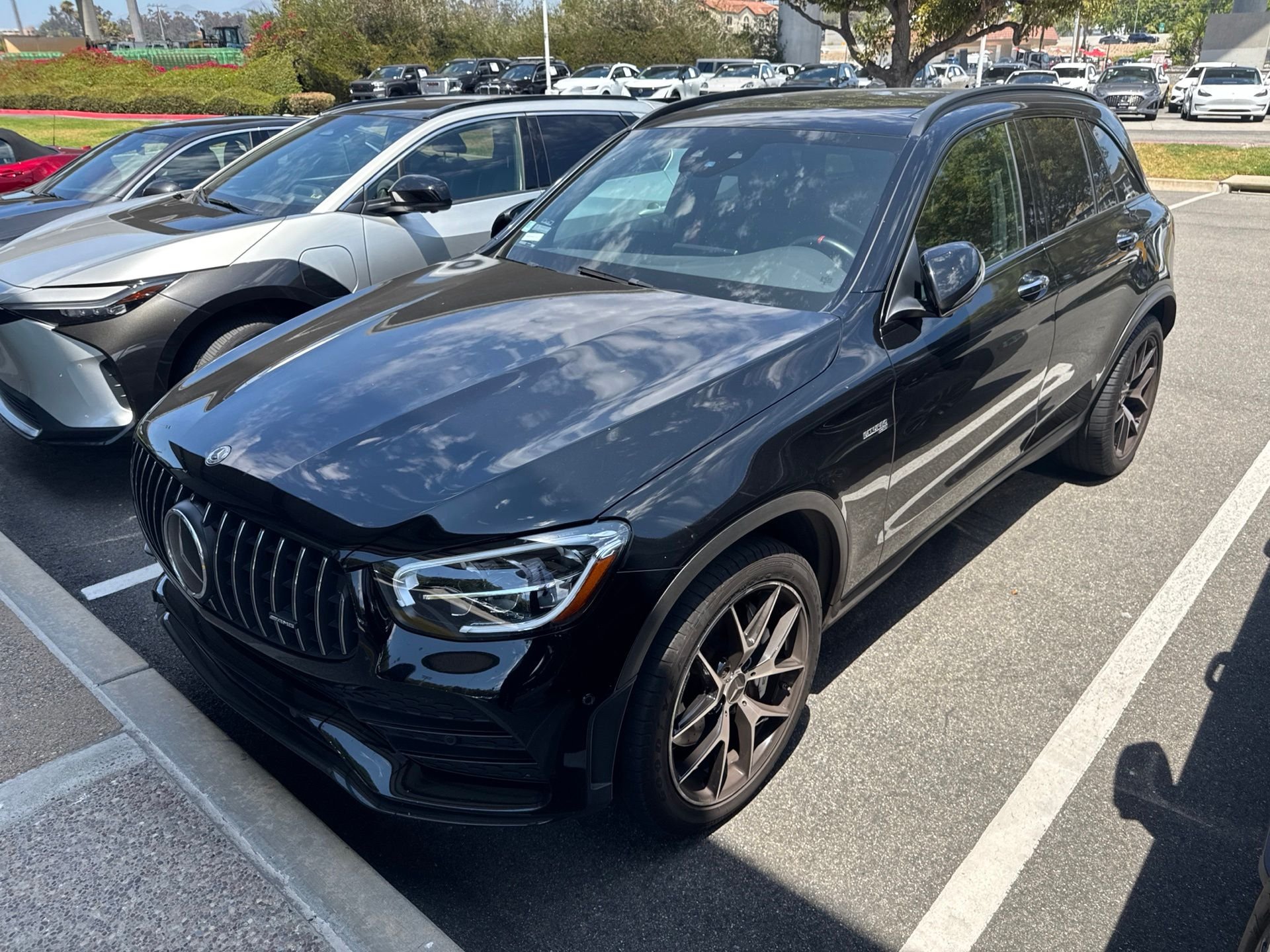 Used 2022 Black Mercedes-Benz GLC 43 AMG® image 1