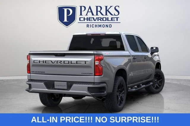 New 2026 Sterling Gray Metallic Chevrolet Custom image 7