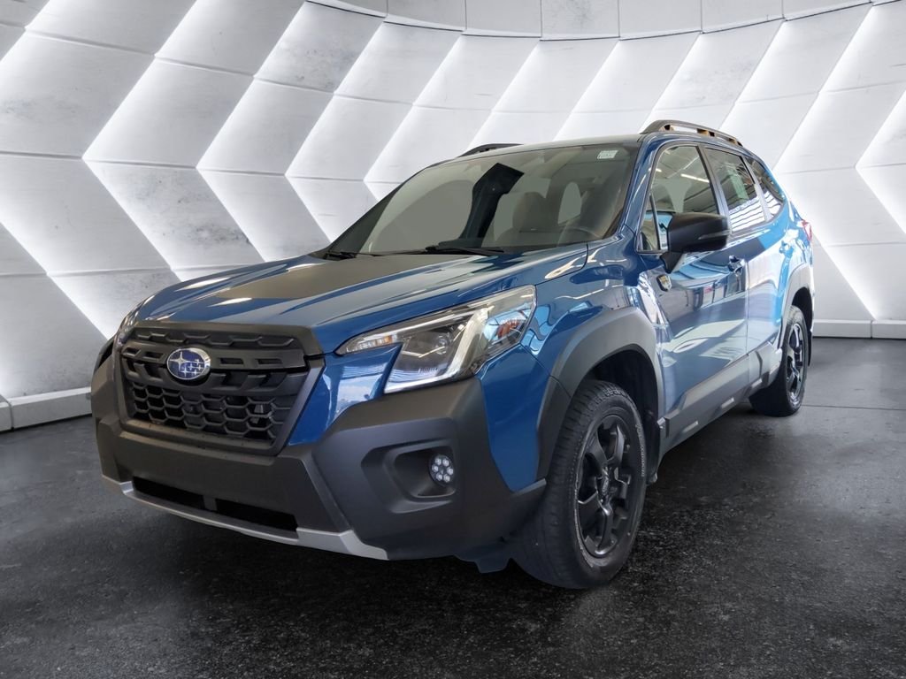 Used 2023 Blue Subaru Wilderness image 3