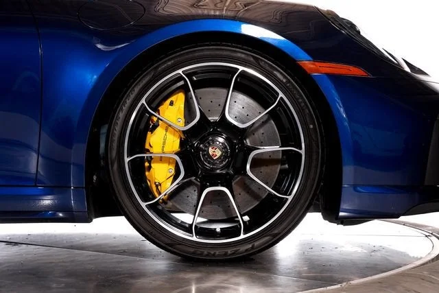 Used 2022 Gentian Blue Metallic Porsche Turbo S image 14
