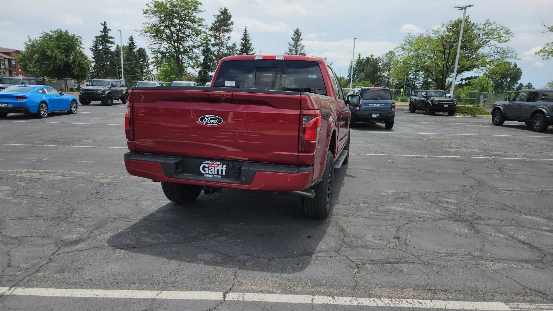 New 2026 Ruby Red Metallic Tinted Clearcoat Ford XLT image 11