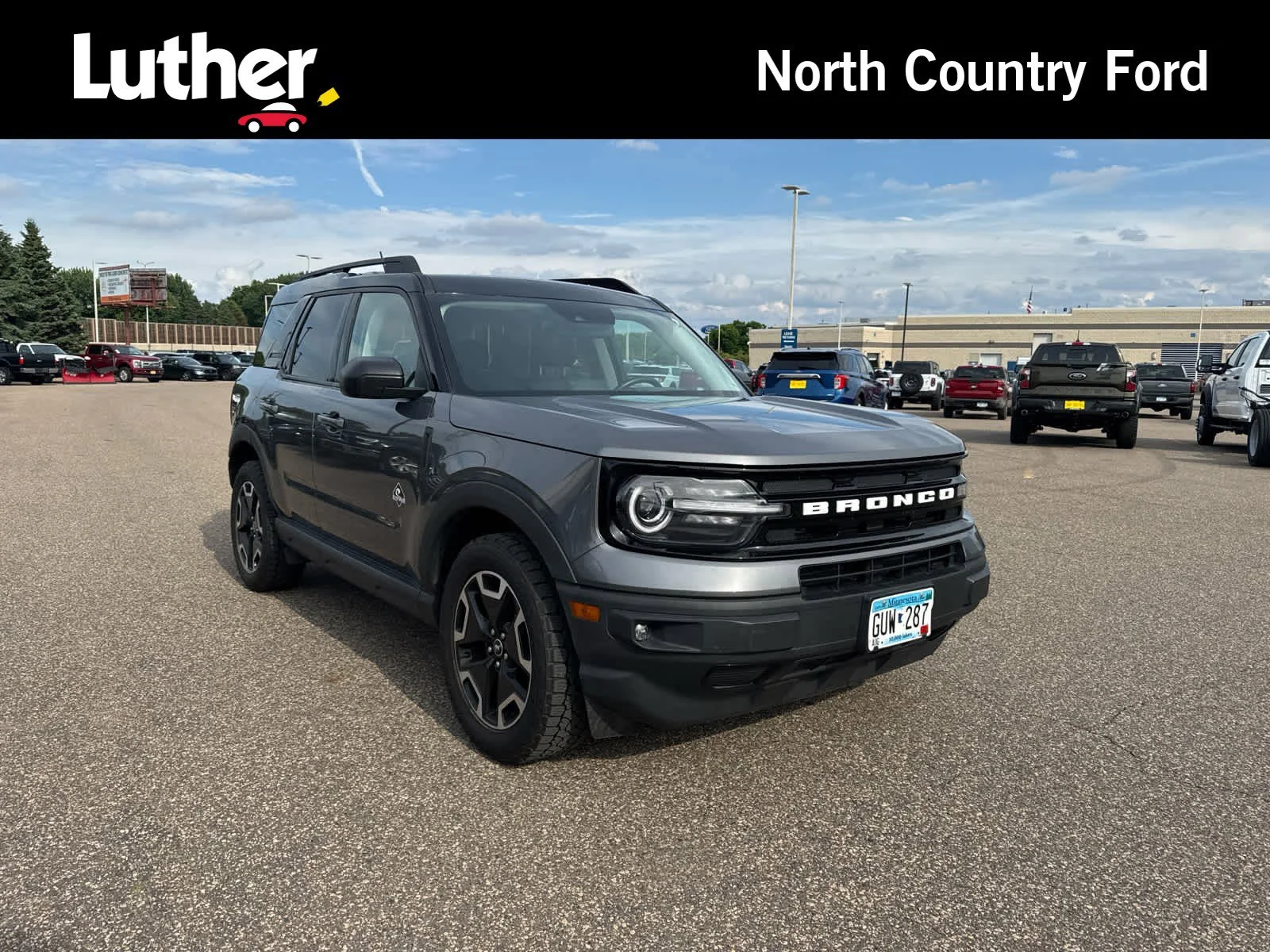 Used 2021 Carbonized Gray Metallic Ford Outer Banks image 1