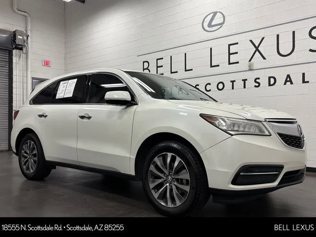 Used 2015 White Acura 3.5L Technology Package image 1