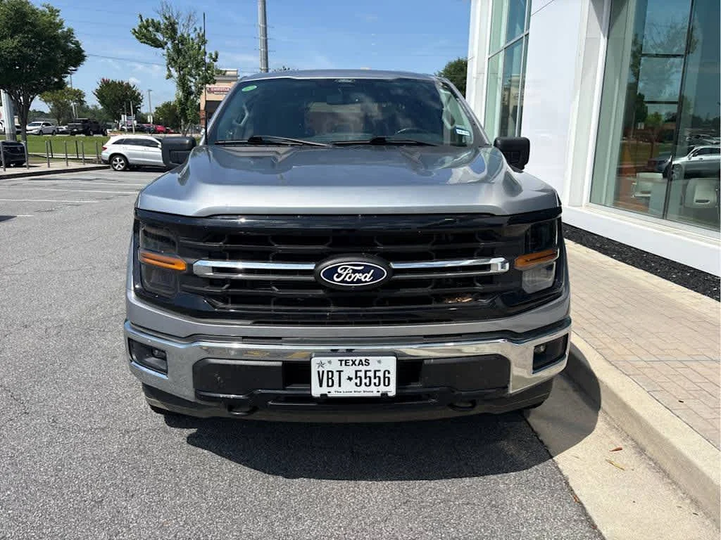 Used 2024 Iconic Silver Metallic Ford XLT image 3