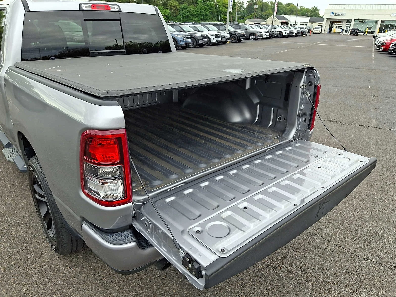 Used 2023 Billet Silver Clearcoat Metallic Ram Big Horn image 29