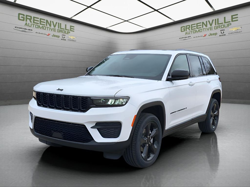 New 2025 Bright White Clear-Coat Exterior Paint Jeep Altitude X 4x2 image 1