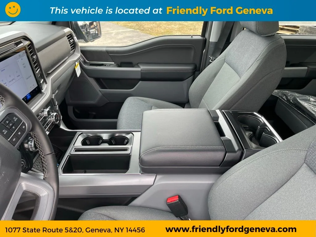Used 2025 Iconic Silver Metallic Ford XLT image 90