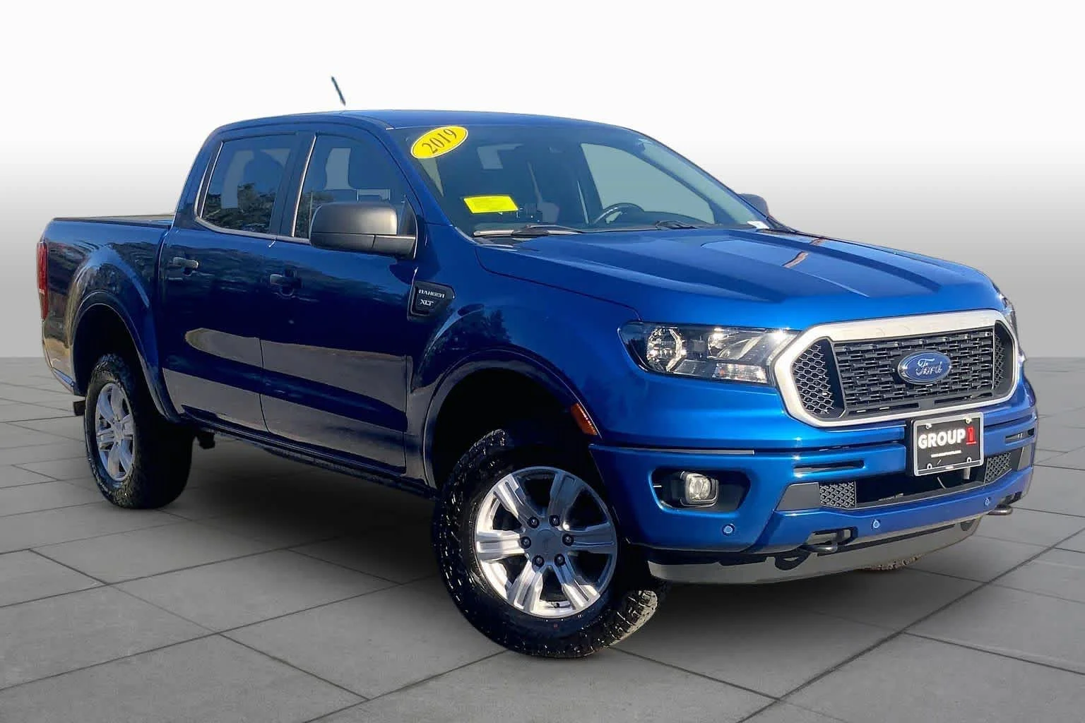 Certified Used 2019 Blue Ford XLT image 3