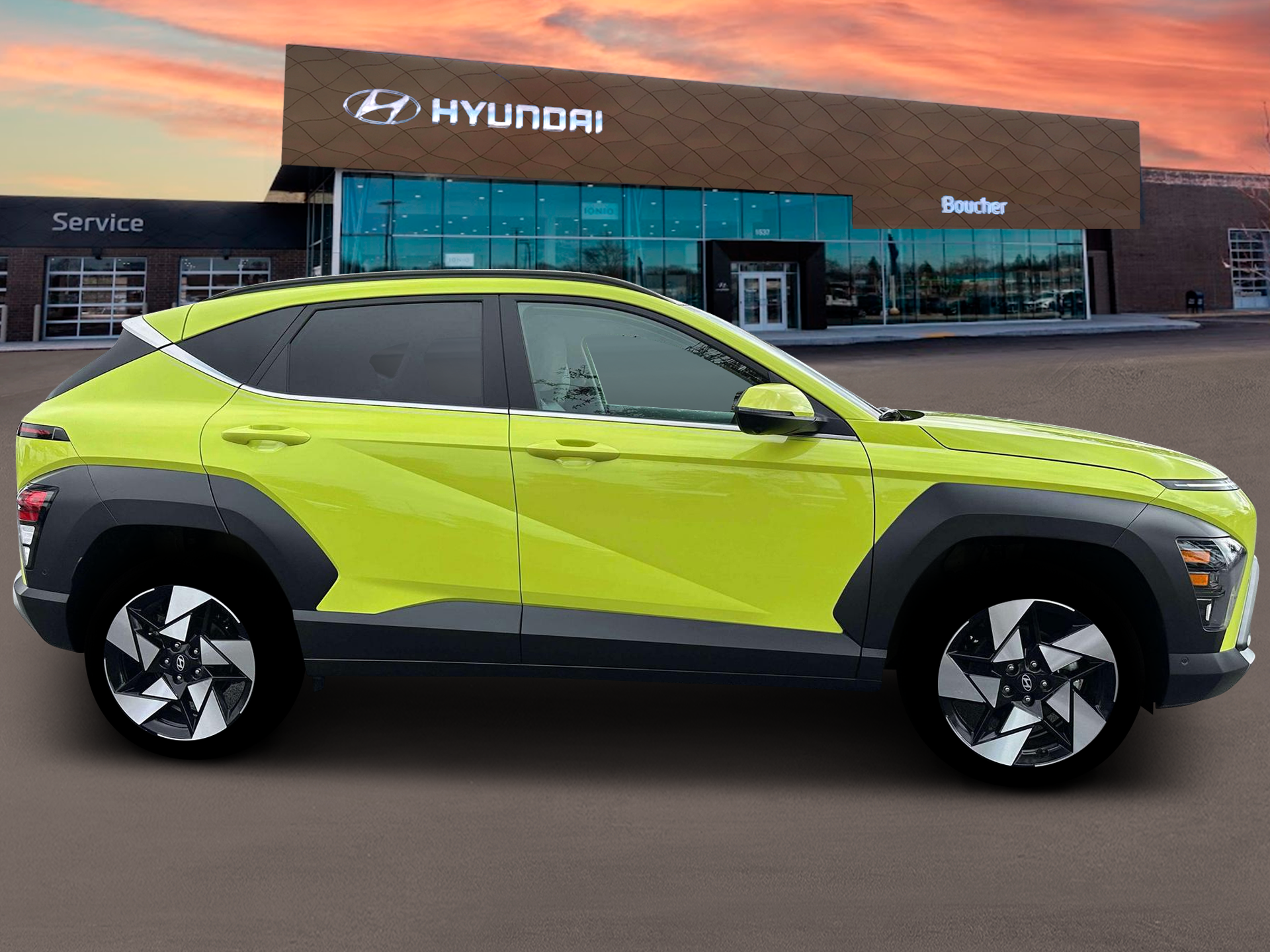 New 2026 Neoteric Yellow Hyundai Limited AWD image 7