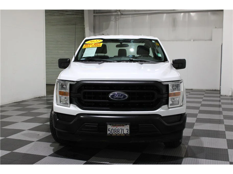 Used 2022 White Ford XL Pickup 2D 8 ft image 2