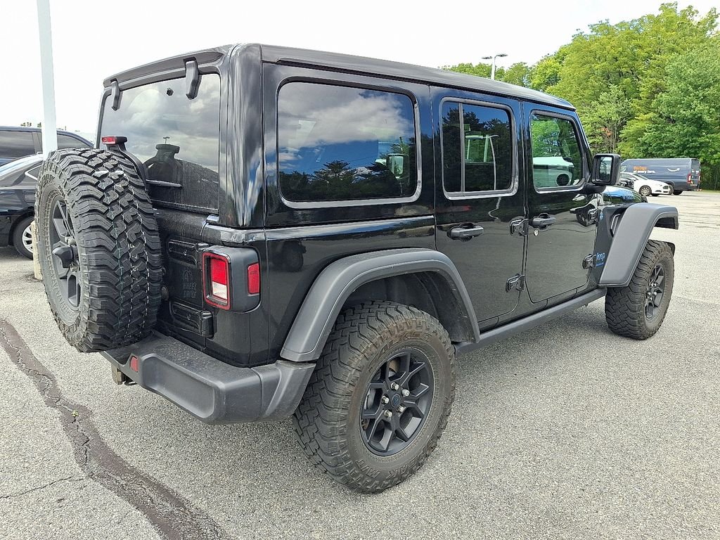 Used 2024 Black Jeep Willys 4xe image 7