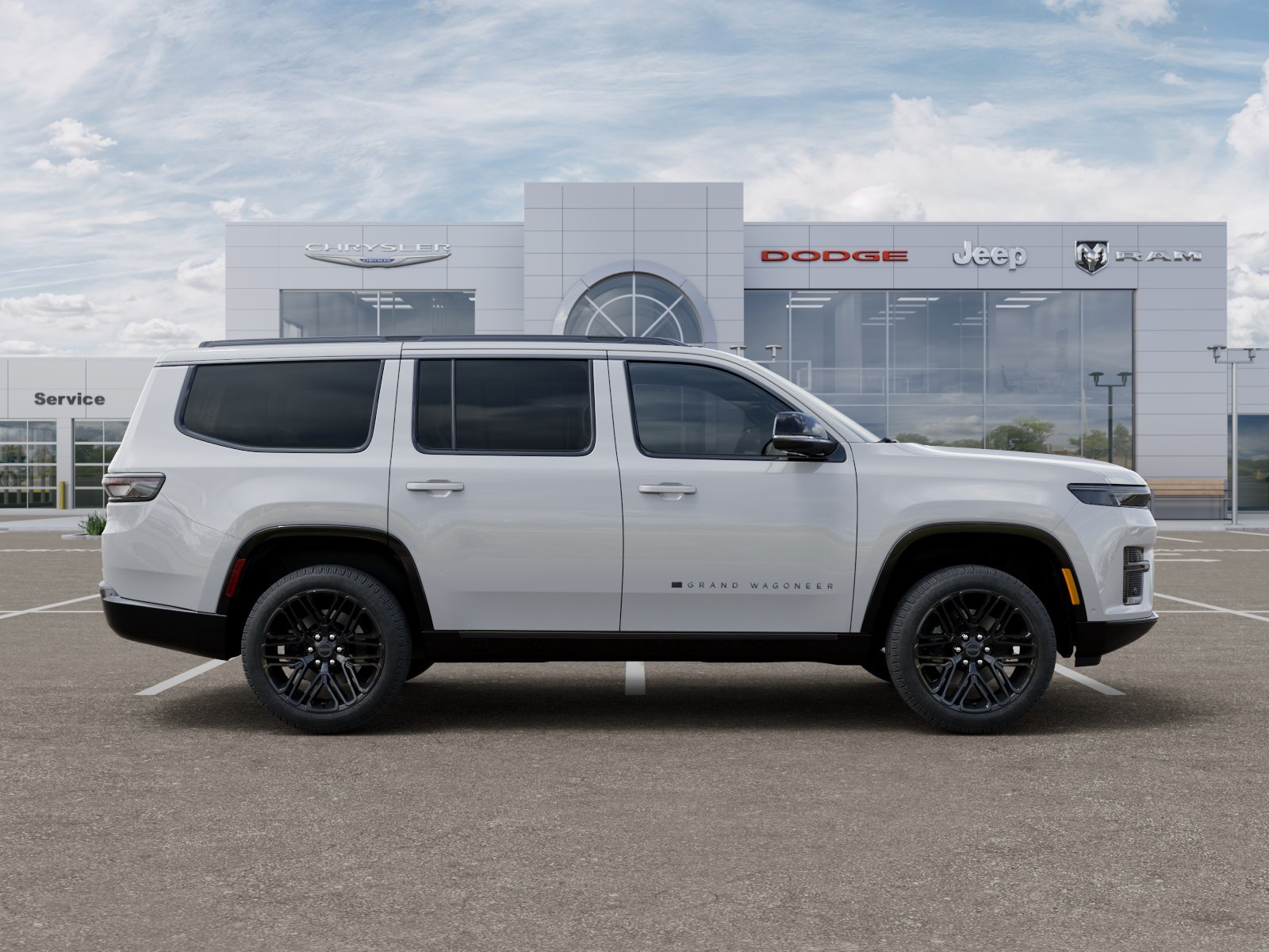 New 2026 Bright White Clear-Coat Exterior Paint Jeep Limited Reserve image 47