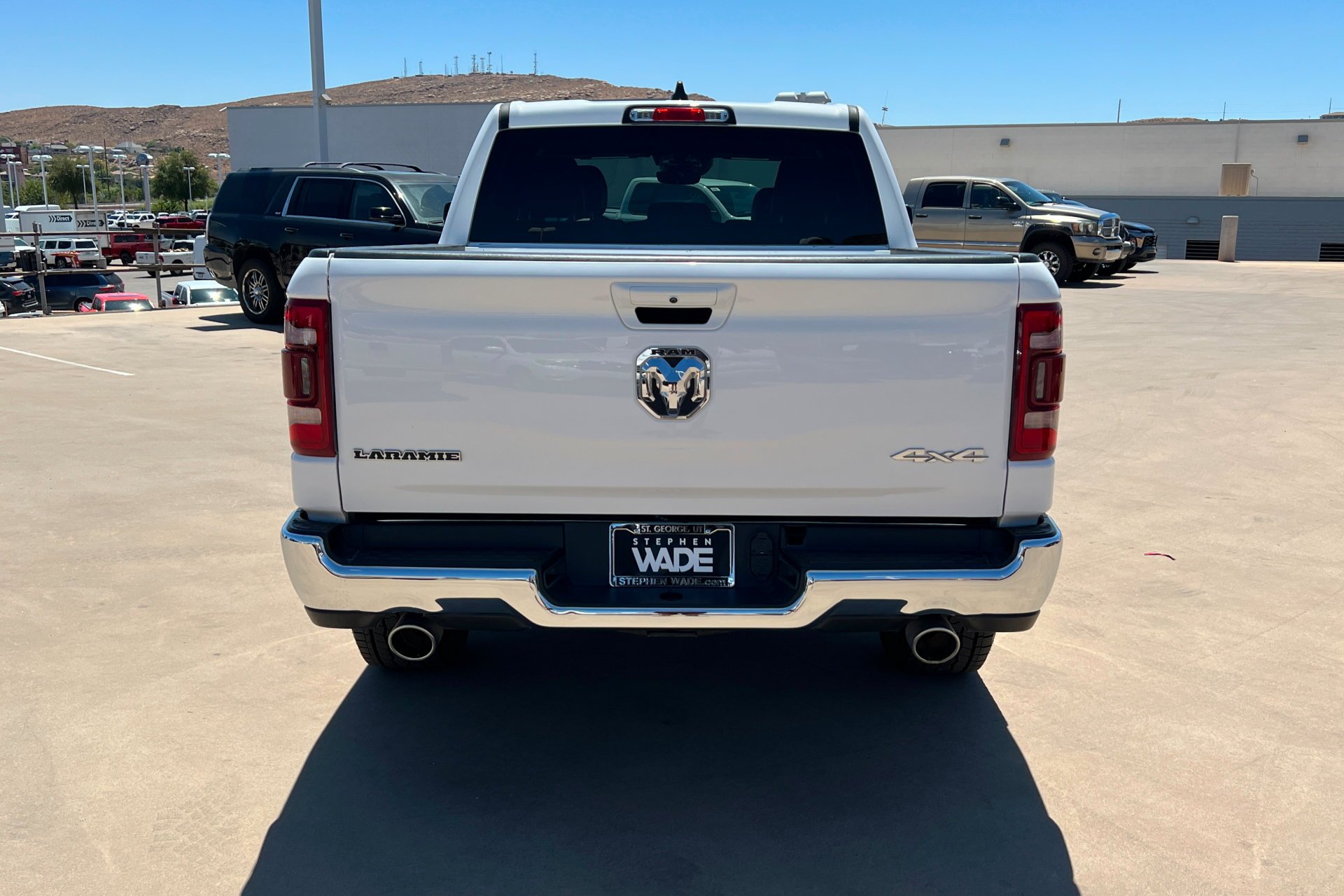Used 2024 Bright White Clearcoat Ram Laramie image 5