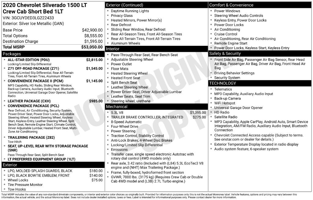 Used 2020 Silver Chevrolet LT image 25