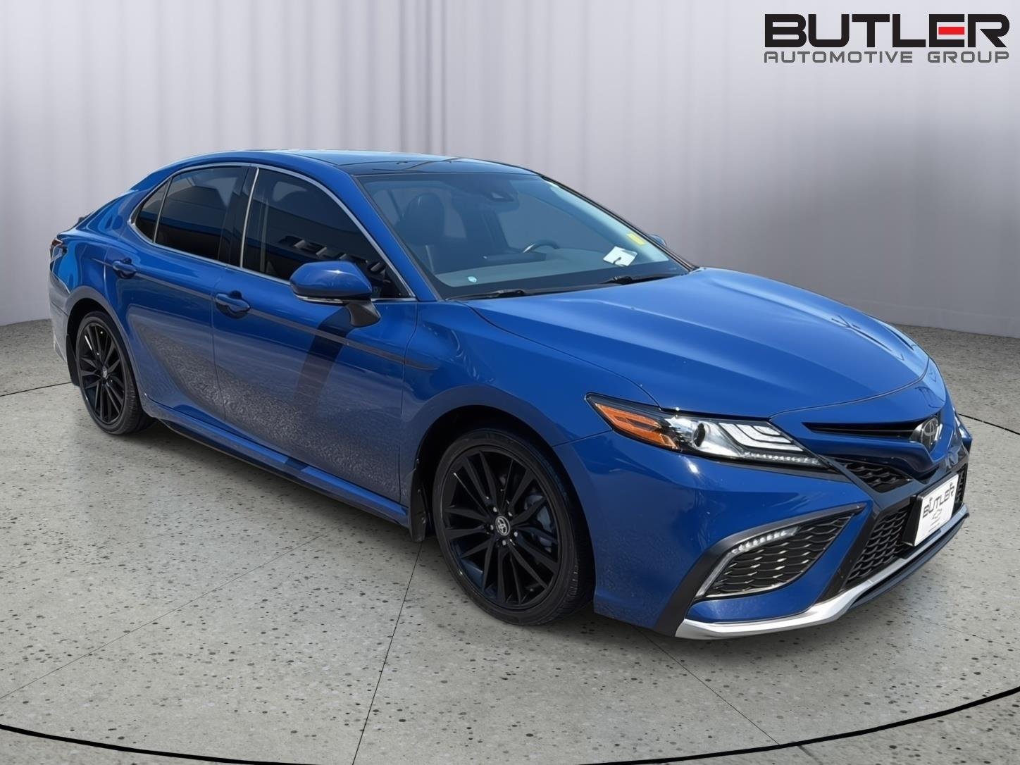 Used 2024 Reservoir Blue Toyota XSE image 8