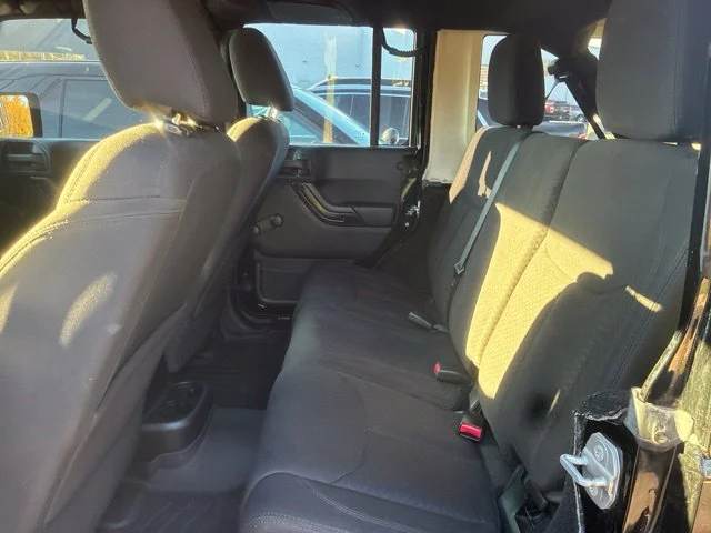 Used 2015 Black Jeep Unlimited Sport image 10