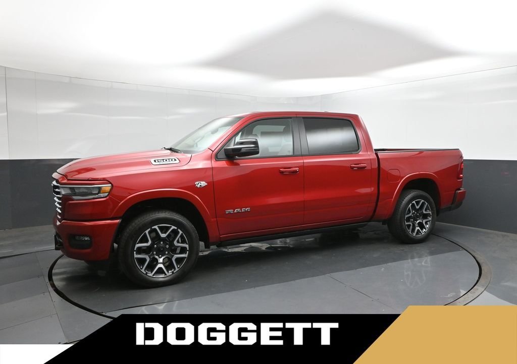 New 2026 Molten Red Pearl-Coat Exterior Paint RAM Laramie image 1