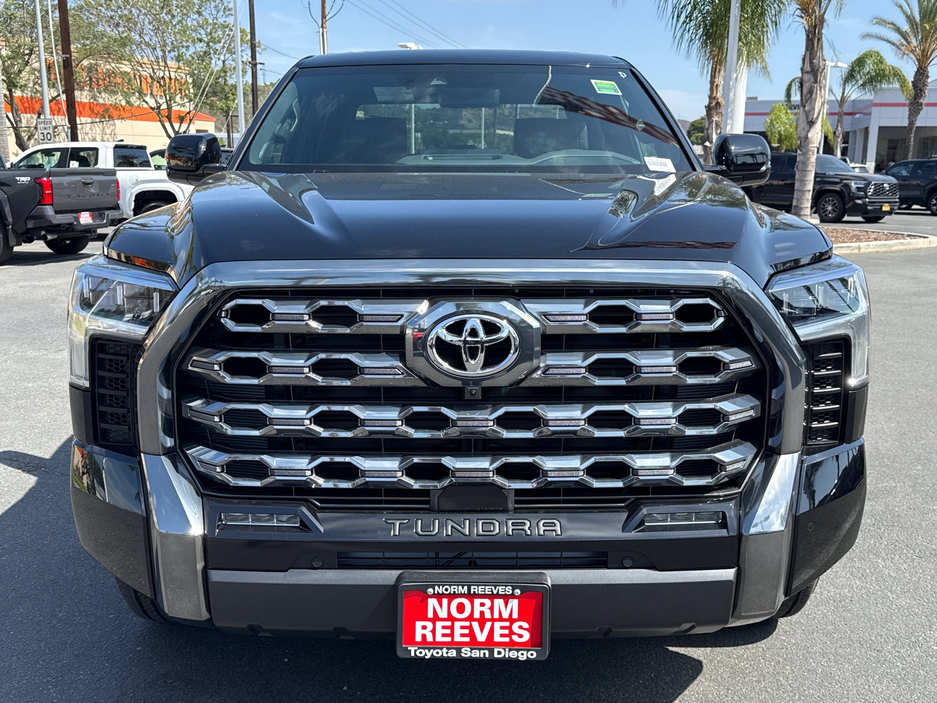 New 2026 Midnight Black Metallic Toyota  Platinum image 6